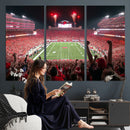 University of Nebraska Cornhuskers Football Team Print -