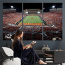 Boone Pickens Stadium Wall Art Oklahoma State Cowboys Print