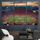 Framed Arizona Wildcats Football Team Print - Tucson Arizona by MyGreatCanvas | Canvas Wall Art Prints | Photo Prints & Wall Decor