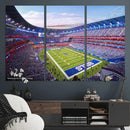 Buffalo Bills Football Team Print Canvas - Buffalo Highmark by MyGreatCanvas | Canvas Wall Art Prints | Photo Prints & Wall Decor