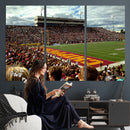 Central Michigan University Chippewas Football Team Print -