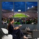 Michigan State Spartans Football Team Print - East Lansing