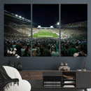 Framed Michigan State Spartans Football Team Print - East