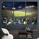 University of Oregon Ducks Football Team Print - Eugene