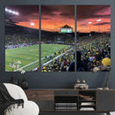 Eugene Autzen Stadium Canvas Wall Art Print – Sunset Over