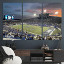 Memphis Tigers Football Team Print - Memphis Simmons Bank
