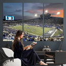Memphis Tigers Football Team Print - Memphis Simmons Bank
