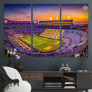 The Louisiana State University Tigers Football Team Print - by MyGreatCanvas | Canvas Wall Art Prints | Photo Prints & Wall Decor