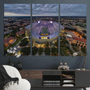 The Louisiana State University Tigers Football Team Print -