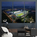 The University of South Florida Bulls Football Team Print - by MyGreatCanvas | Canvas Wall Art Prints | Photo Prints & Wall Decor