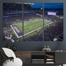 The University of Washington Huskies Football Team Print -