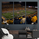 West Virginia Uni Mountaineers Football Team Print - Milan