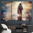 Jesus Walking on Water Wall Art | Ready to Hang Spiritual