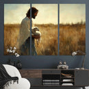 Jesus the Good Shepherd Wall Art Canvas Print -