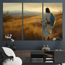 Jesus the Good Shepherd Wall Art Canvas Print -