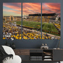 University of Wyoming Cowboys Football Team Print - Laramie by MyGreatCanvas | Canvas Wall Art Prints | Photo Prints & Wall Decor