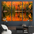 Forest Reflection Art | Autumn Forest Reflection Wall Art | by MyGreatCanvas | Canvas Wall Art Prints | Photo Prints & Wall Decor