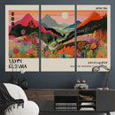 Yayoi 1986 Wall Art Print – Vibrant Sabi Sabi Japanese