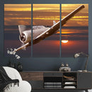 Old War Plane Wall Art Canvas Print by MyGreatCanvas | Canvas Wall Art Prints | Photo Prints & Wall Decor