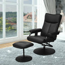Electric Massage Recliner Chair with Ottoman and Remote Control by LJGDeals