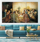 Last Supper Wall Art – Framed Jesus Painting Modern Biblical by MyGreatCanvas | Canvas Wall Art Prints | Photo Prints & Wall Decor