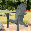 Acacia Wood Outdoor Adirondack Chair with Ergonomic Design by LJGDeals