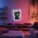 UV Printed Cat Neon Wall Art- LV0019