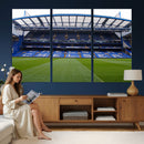 Chelsea FC Soccer Team Print - Stamford Bridge Stadium Wall