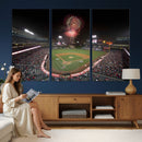 Fireworks at Angel Stadium – Los Angeles Angels Canvas
