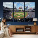 New York Mets Baseball Team Print - Citi Field Stadium Wall