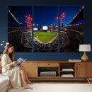 Truist Park Atlanta Braves Baseball Stadium Wall Art Print |