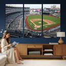 New York Yankees Baseball Team Print - Yankee Stadium Wall