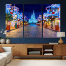 Disney Wall Art | Castle Large Wall Art Disney Magic Kingdom