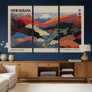 Yayoi Kusama Wall Art – Framed Japanese Abstract Art Print,