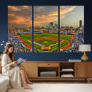 Chicago Wrigley Field Wall Art Canvas Print – Iconic