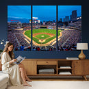 Target Field Stadium Wall Art Canvas Print – Minnesota Twins
