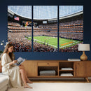 Chicago Bears Soldiers Field Wall Art Canvas Print – Framed