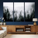 Foggy Forest Wall Art Canvas Print – Mountain Woodland by MyGreatCanvas | Canvas Wall Art Prints | Photo Prints & Wall Decor