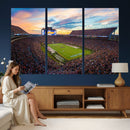 Jordan-Hare Stadium Wall Art Canvas Print, Football Stadium
