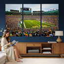 Green Bay Packers Lambeau Field Stadium Wall Art Canvas