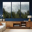 Misty Mountain Forest Wall Art Canvas Print by MyGreatCanvas | Canvas Wall Art Prints | Photo Prints & Wall Decor