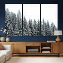 Misty Mountain Forest Canvas Print, Foggy Pine Trees Nature by MyGreatCanvas | Canvas Wall Art Prints | Photo Prints & Wall Decor