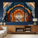 Abstract Wood Grain Canvas Print, Tree Ring Pattern Wall by MyGreatCanvas | Canvas Wall Art Prints | Photo Prints & Wall Decor