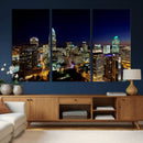 Atlanta Skyline Wall Art Canvas Print – Modern Cityscape by MyGreatCanvas | Canvas Wall Art Prints | Photo Prints & Wall Decor