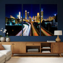 Atlanta Skyline Wall Art Canvas Print, Atlanta Downtown by MyGreatCanvas | Canvas Wall Art Prints | Photo Prints & Wall Decor