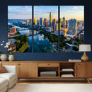 Austin Skyline Wall Art Canvas Print, Austin Downtown Night by MyGreatCanvas | Canvas Wall Art Prints | Photo Prints & Wall Decor