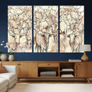 Farmhouse Texas Longhorn Wall Art Canvas Print - Abstract by MyGreatCanvas | Canvas Wall Art Prints | Photo Prints & Wall Decor