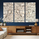Abstract Bison Wall Art Canvas Print - Abstract Longhorn by MyGreatCanvas | Canvas Wall Art Prints | Photo Prints & Wall Decor