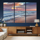 Ocean Sunset Wall Art Canvas Print – Coastal Beach by MyGreatCanvas | Canvas Wall Art Prints | Photo Prints & Wall Decor