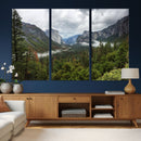 Yosemite Valley Wall Art Canvas Print – Misty Mountain by MyGreatCanvas | Canvas Wall Art Prints | Photo Prints & Wall Decor